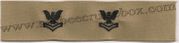 Collar Device E-5 2nd class Embroidered Desert Tan(right/left)