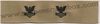 Collar Device E-5 2nd class Embroidered Desert Tan(right/left)