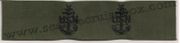Collar Device E-8 SCPO Embroidered (right/left), OD Green 