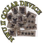 Collar Device embroidered, DIG-DESERT, Navy Digital Type II