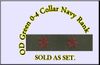 Collar Device O-4 LCDR Embroidered (right/left), OD Green 