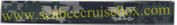 Collar Device O-6 Captain Embroidered  (right/left), New Navy Digital