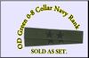 Collar Device O-8 Rear Admiral Upper Embroidered   (Pair), OD Green 