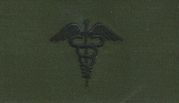 Collar Device PHYSICIANS ASSISTAN, on OD Green