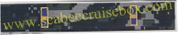 Collar Device W-1 Embroidered  (right/left), New Navy Digital