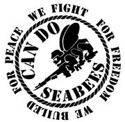 COMING SOON, Can Do Seabee Windo sticker