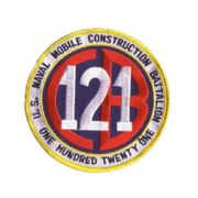 COMING SOON COMMAND HARDHAT STICKERS, Naval Mobile Construction Battalion 121