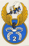 COMING SOON COMMAND HARDHAT STICKERS, Naval Mobile Construction Battalion  2