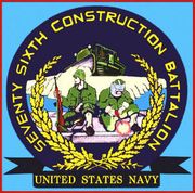 COMING SOON COMMAND HARDHAT STICKERS, Naval Mobile Construction Battalion 76
