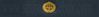 COMMAND ASHORE, Breast Device, Embroidered in Gold Thread on BLUE coverall fabric COMMAND ASHORE, Breast Device, Embroidered in Gold Thread on BLUE coverall fabric