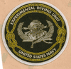 COMMAND HARDHAT STICKERS,  EXPERIMENTAL DIVING UNIT