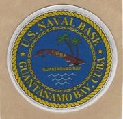 COMMAND HARDHAT STICKERS, GUANAMO BAY
