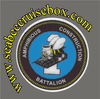 COMMAND HARDHAT STICKERS, NAVAL AMPHIBIOUS CONSTRUCTION BATTALION 1