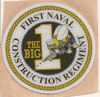 COMMAND HARDHAT STICKERS, Naval Construction Regiment 1 NEW 