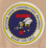 COMMAND HARDHAT STICKERS, Naval Construction Regiments 7 dark out line
