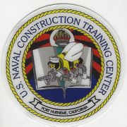 COMMAND HARDHAT STICKERS, Naval Construction Trainning center Port Hueneme COMMAND hardhat sticker