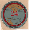 COMMAND HARDHAT STICKERS, Naval Mobile Construction Battalion 24