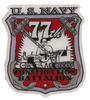 COMMAND HARDHAT STICKERS, Naval Mobile Construction Battalion 77