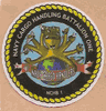 COMMAND HARDHAT STICKERS, NAVY CARGO HANDLING BATTION ONE 