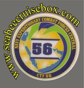 COMMAND HARDHAT STICKERS, Navy Expeditionary Combat Forces Central 56 
