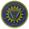 COMMAND HARDHAT STICKERS, US PUBLIC HELATH SERVICE ENGINEERS  1913 in Color