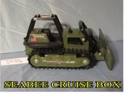 D9-016 GI Joe Steel brigade SEABEE bulldozer by Tonka