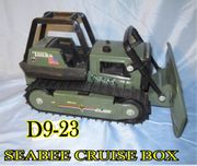 D9-23 GI Joe Steel brigade, SEABEE bulldozer by Tonka