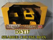 D9-Y17 GI Joe Steel brigade, SEABEE bulldozer by Tonka