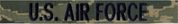DIGITAL TIGER STRIPE U.S. AIR FORCE ABU TAPES - RIPSTOP3 TAPE MINIMUM ORDER