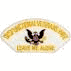 DYSFUNCTIONAL VET WIFE patch in white