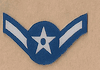E-2 Airman Airforce hardhat sticker 