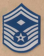 E-8 Senior Master Sergent with Diamond Hard Hat sticker