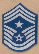 E9 (CCM) Command Chief Master Sergeant with Star Hard Hat sticker