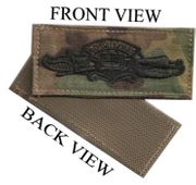 US NAVY, Expeditionary Warfare Specialist qualification in Breast Device in (OCP) MultiCam with hook fastener, note Velcro or equivalent