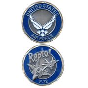 F-22 RAPTOR COIN