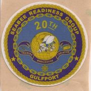 hardhat stickers, 20TH SEABEE READINESS GROUP GULFPORT HARDHAT STICKERS
