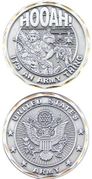 HOOAH! IT'S AN ARMY THING COIN SILVER COLOR