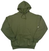 Hooded Sweatshirt Pullover  olive drab green