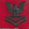 navy Device: E5 Petty Officer - black metal        3646700 