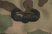  MultiCam Air Assault SEW-ON patch Black thread