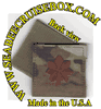 MultiCam Army RANK Major Insignia (04) w/ Hook Fastener Sudbued Gold Thread