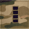 MultiCam Army W04 RANK Insignia w/ Hook Fastener black Thread