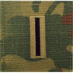 MultiCam Army W05 RANK Insignia w/ Hook Fastener black Thread