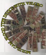 MULTICAM BLOOD TYPE TAPES  