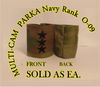 MultiCam EMBROIDERED GORE-TEX NAVY RANK DEVICE   Cap DEVICE VICE ADMIRAL (0-9)