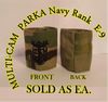 MultiCam EMBROIDERED GORE-TEX NAVY RANK DEVICE   MASTER CHIEF PETTY OFIICER (E-9) BLACK LETTERS