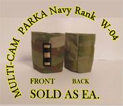 MultiCam EMBROIDERED GORE-TEX NAVY RANK DEVICE   WARRANT OFFICER (CW-4)