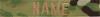 MultiCam NAME TAPES with Coyote Thread SOLD AS SET, 2 set  MINIMUM ORDER