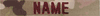 MultiCam name tapes with spice brown letters for MultiCam uniformsOptional Size 2 set  MINIMUM ORDER  