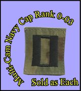 MultiCam NAVY Cap DEVICE   LIEUTENANT (0-3) BROWN THREAD